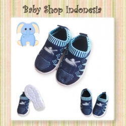 Sepatu Sneaker Anak Puma Biru  large